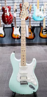 Fender - American Performer Stratocaster, HSS Maple Fingerboard - Satin Surf Green 2